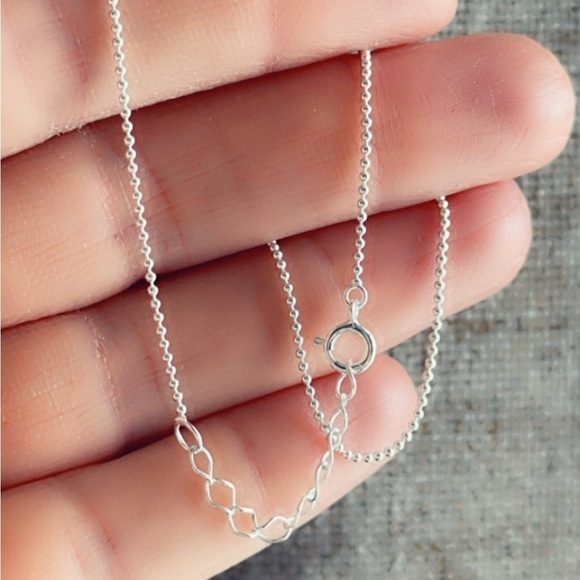 Sterling Silver Ball Bead Anklet - Picture 3 of 10